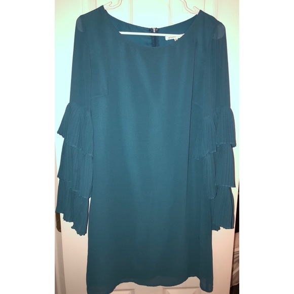Long Sleeve Ruffle Dress - Picture 1 of 2